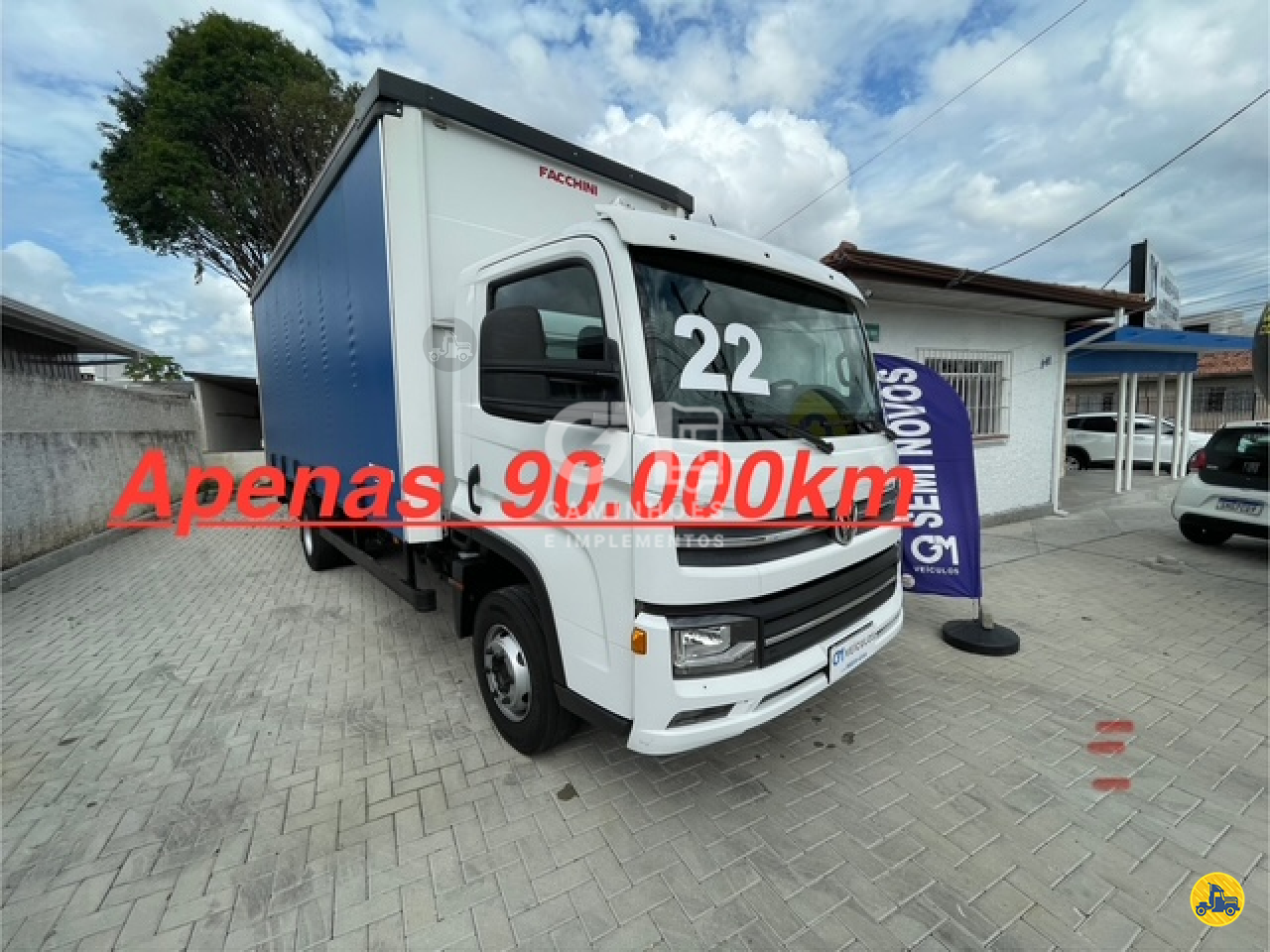 CAMINHAO VOLKSWAGEN VW 11180 Baú Sider 3/4 4x2 GM Caminhões  CURITIBA PARANÁ PR